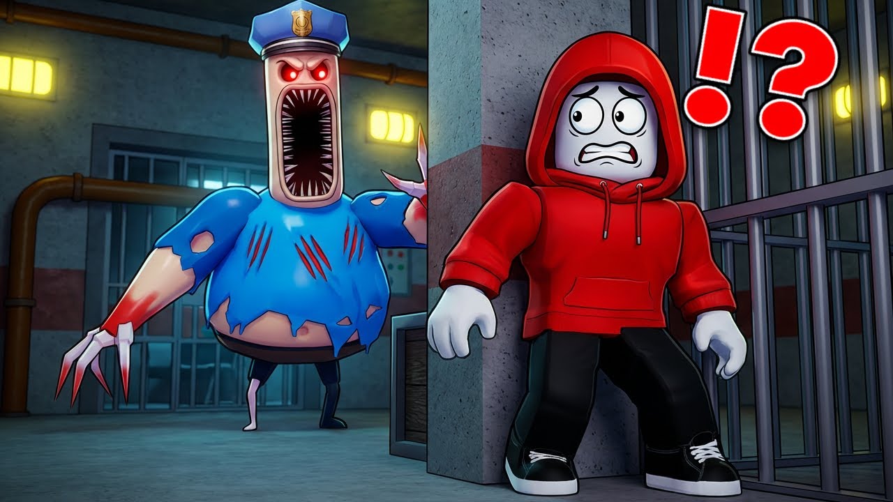 JJ Escaped from BARRY.EXE PRISON!? (Maizen Roblox)