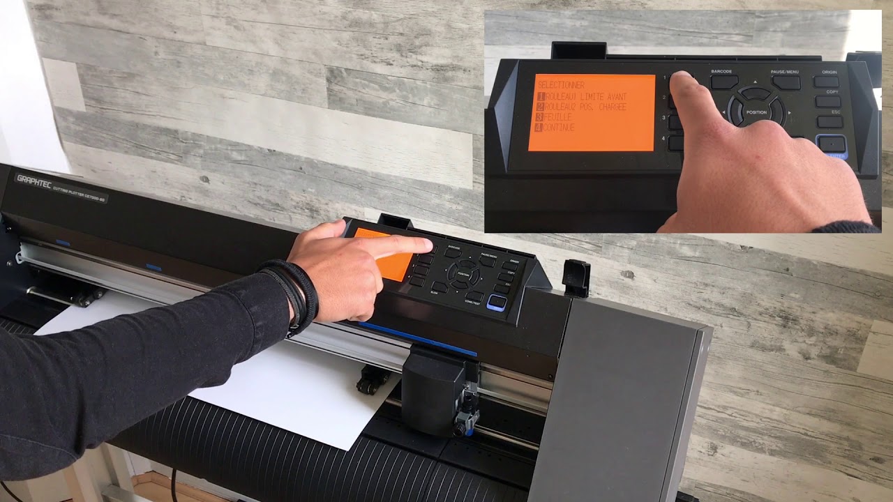 Utilisation Plotter Graphtec série CE7000