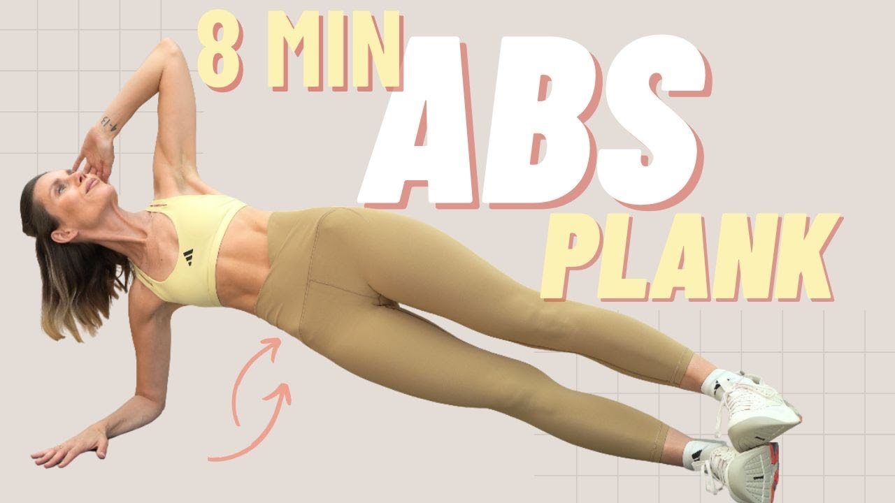 BEST PLANK WORKOUT - Straffer Bauch in nur 8 Minuten! SLIM WAIST - FLAT ABS!