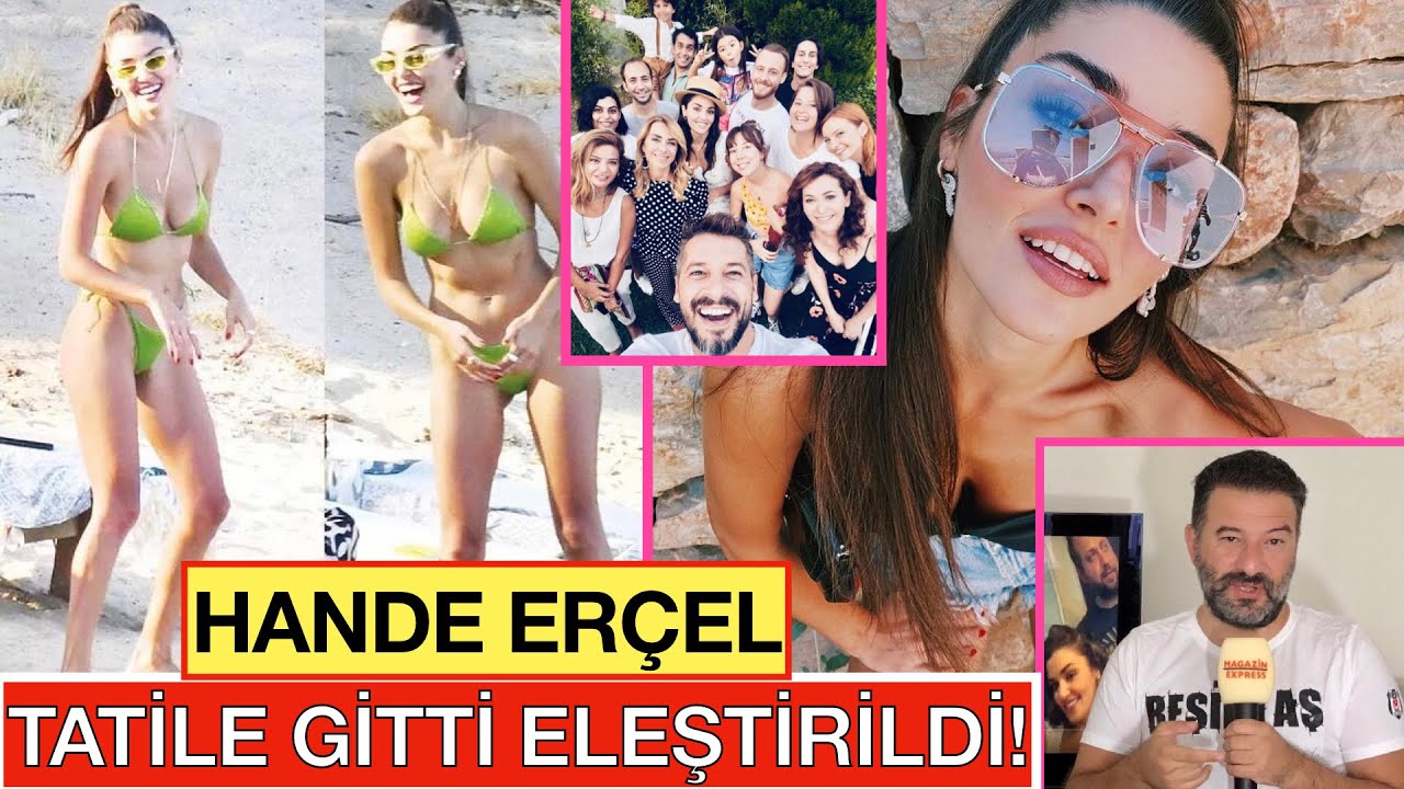 DİZİ BİTER BİTMEZ HANDE ERÇEL TATİLE GİTTİ! Kerem Bürsin Hande Erçel nerede? #handeercel #hanker