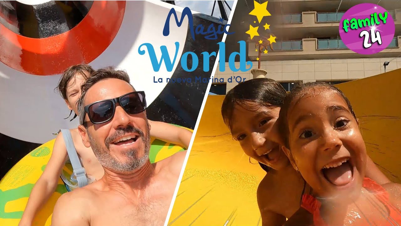 TE ENSEÑAMOS EL BALNEARIO MÁS EL PARQUE ACUÁTICO DE MAGIC  SPORT ⭐ VACACIONES DE LUJO EN FAMILIA