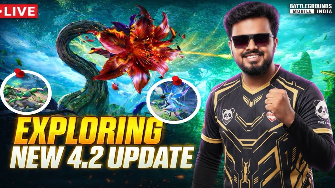 MORNING GUYS! | BGMI 4.2 UPDATE   | PANDA is LIVE