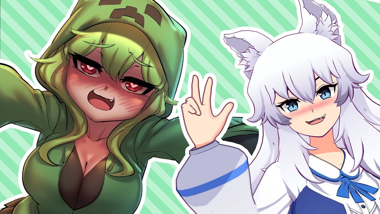 💚 Lumi sings Creeper-Chan's Song! 💚 [Minecraft Anime Opening]