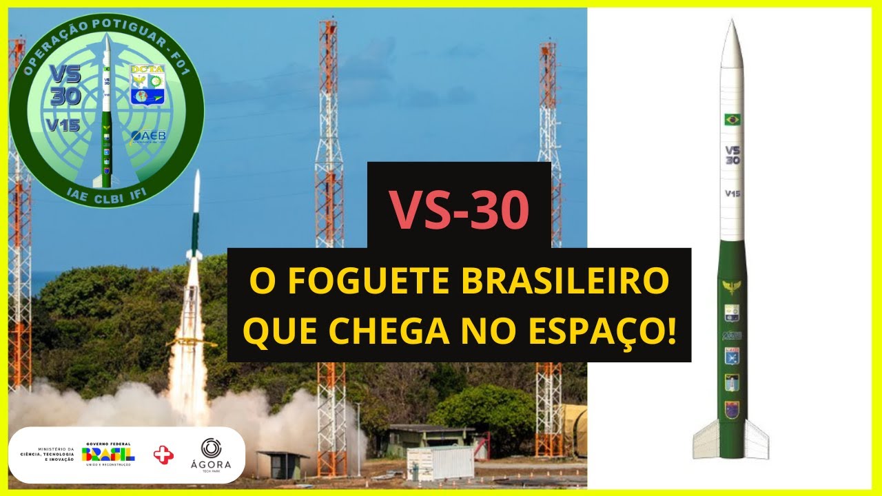 O FOGUETE BRASILEIRO QUE CHEGA AO ESPAÇO!