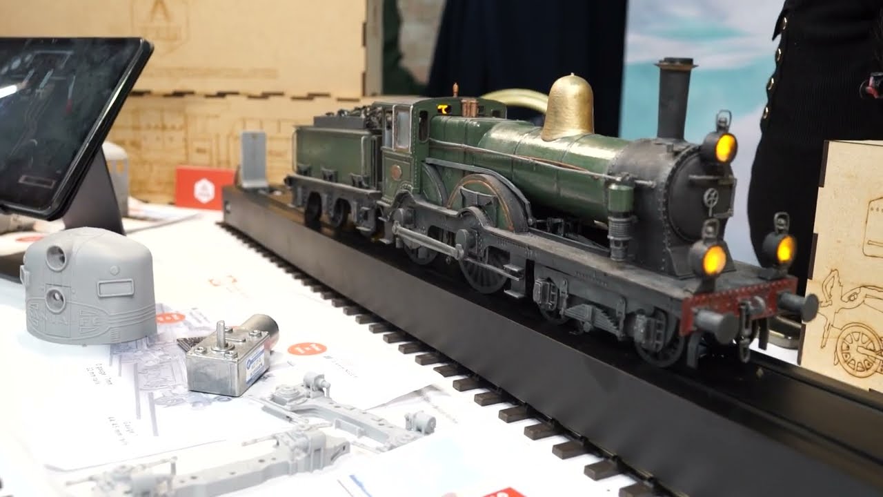 3D printed models at Gauge 1 G1MRA AGM at the Steam museum in Swindon