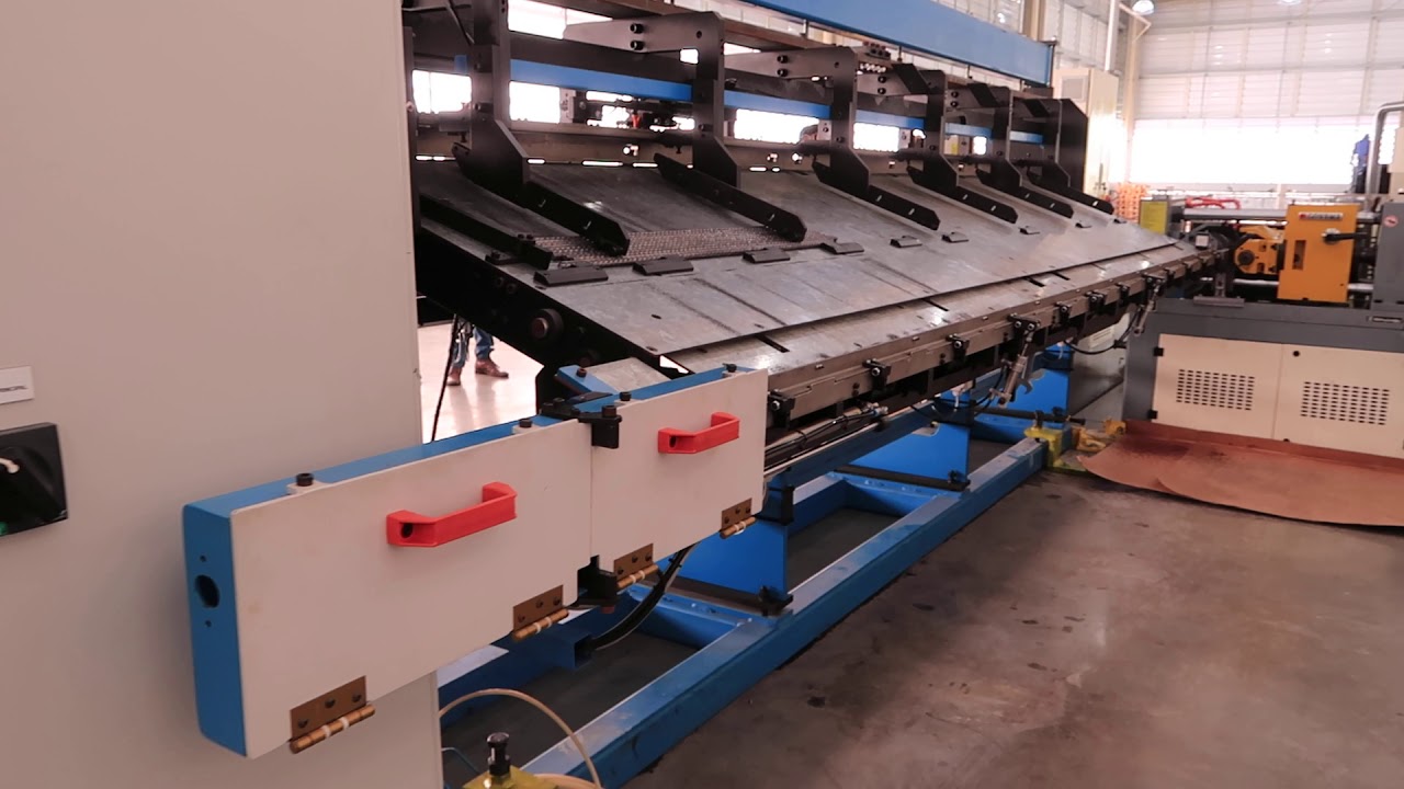 Threaded Rod line from Coil; M-6 to M-12, Dual side - 50 meters/minute; Factory visit