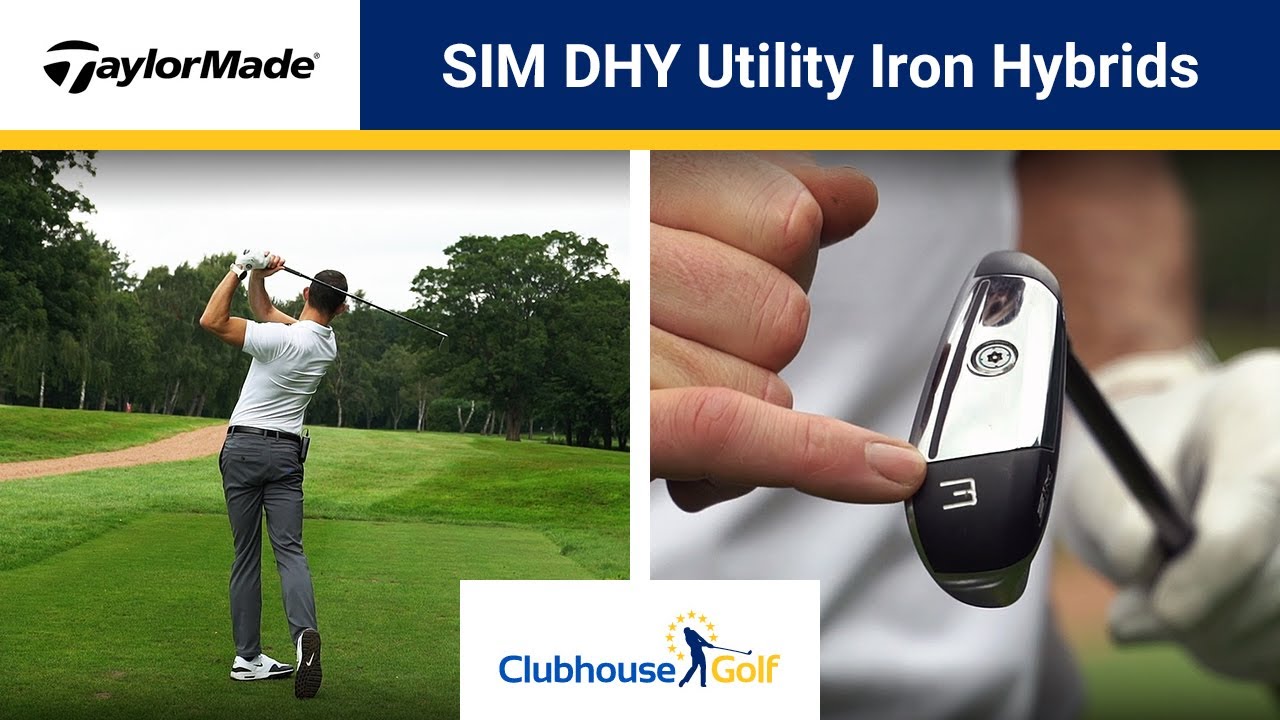 TaylorMade SIM DHY Golf Utility Iron Hybrid