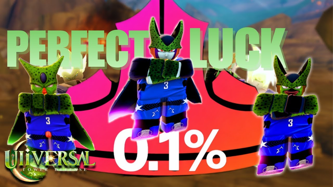 OBTAINING THE 0.1% SHINY CELL IN UNIVERSAL TOWER DEFENCE IN THE NEW DRAGON BALL UPDATE
