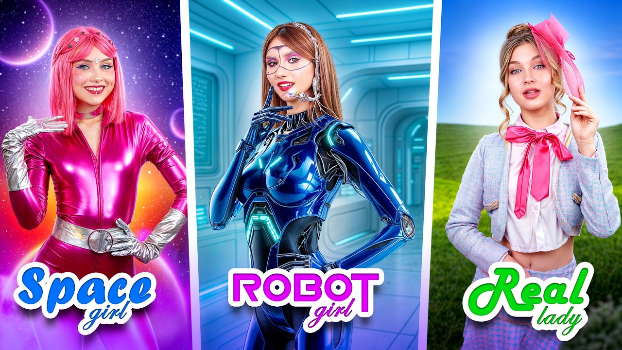 Ragazza robot vs ragazza spaziale vs donna umana! Gli ultimi drammi d'amore a Tim Tin High!