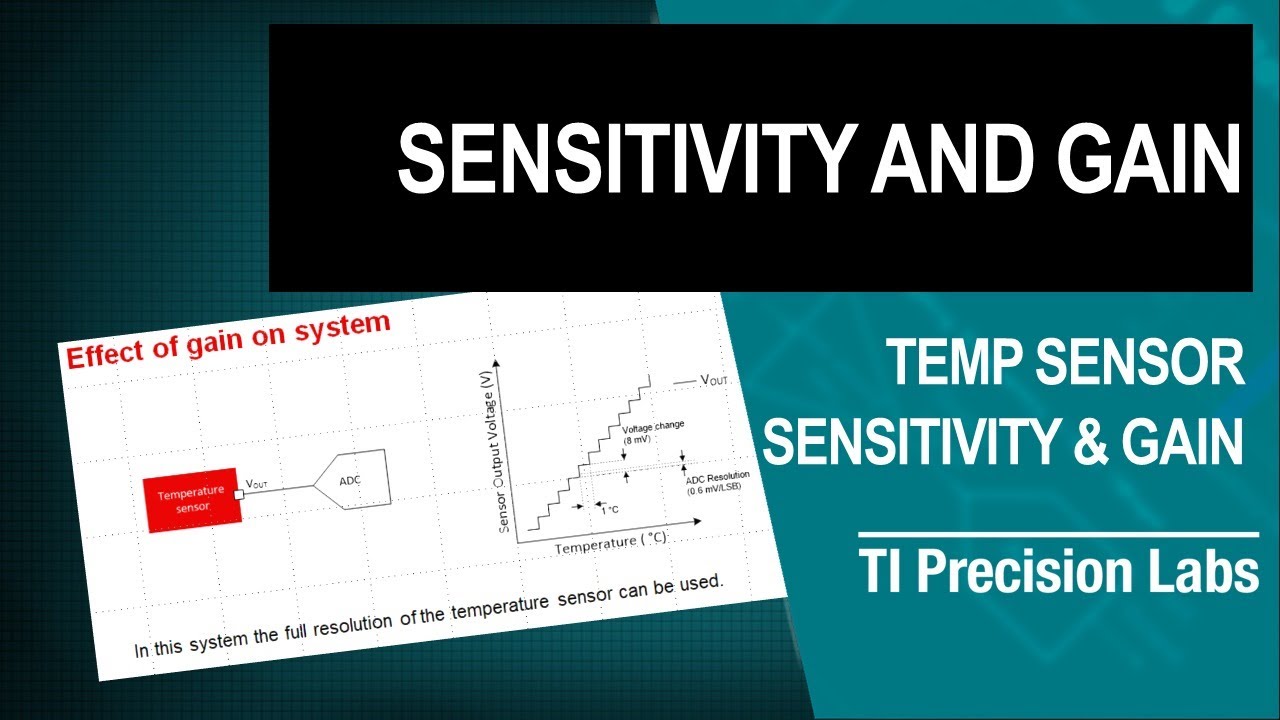Sensitivity and gain