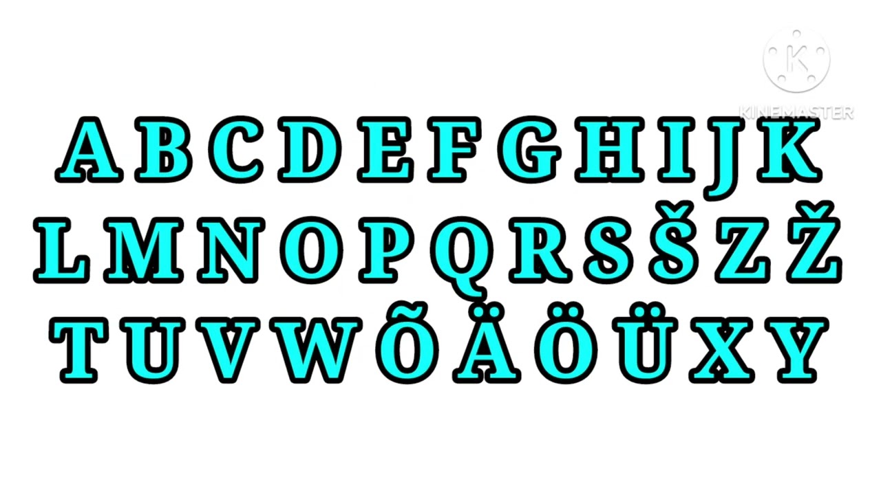 V&otilde;ro Alphabet Song