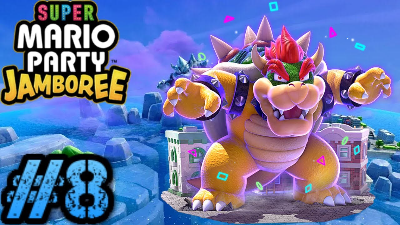 Super Mario Party Jamboree (Nintendo Switch) - Bowser Kaboom Squad - Full Gameplay part 8