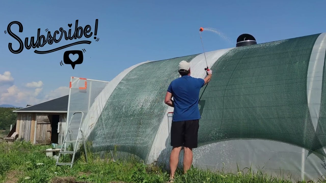 Umbrire solar cu soluție, peste plasa de umbrire, cum se aplică?