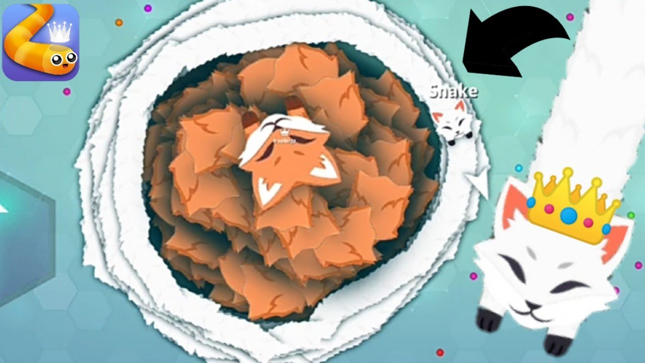 I Trapping Biggest Snake In Snake. Io! - Epic Snake Io Gameplay