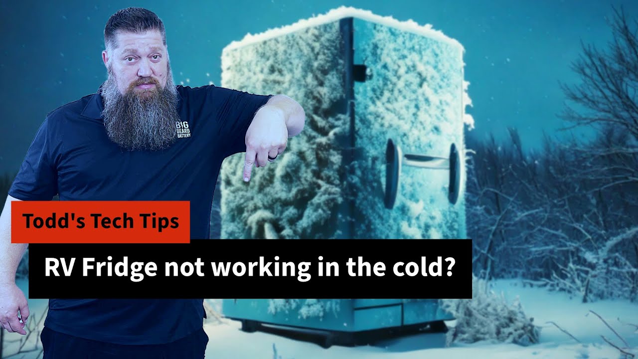 RV fridge in cold weather