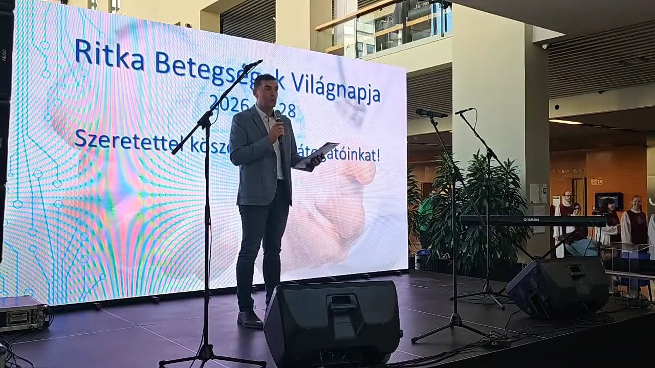 2026 évi Ritka Betegségek Világnapja Megnyitó