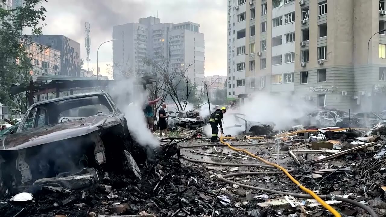Several killed after Russian attack hits residential area in Kyiv