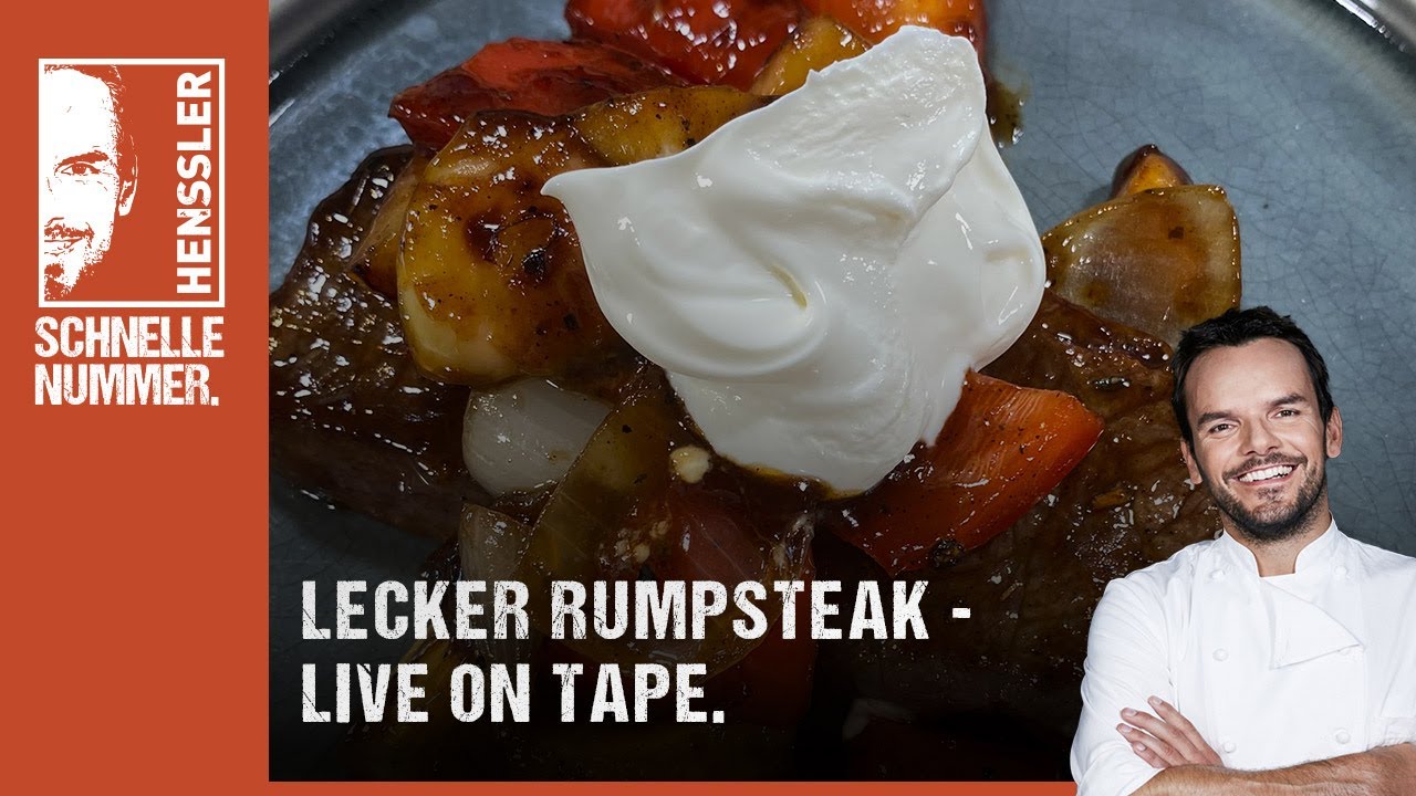 Schnelles Lecker Rumpsteak 