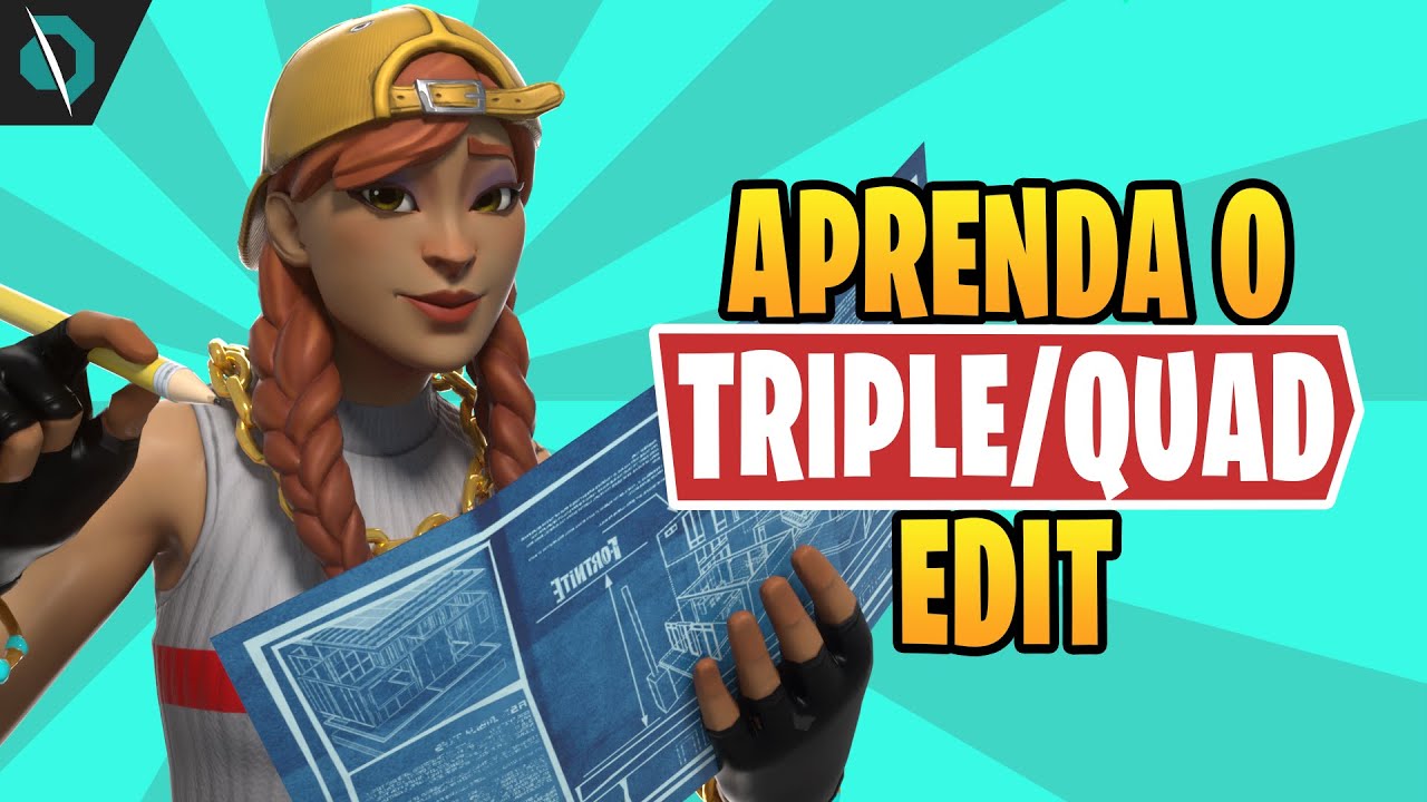 DOMINE o TRIPLE/QUAD EDIT de UMA VEZ por TODAS - FORTNITE