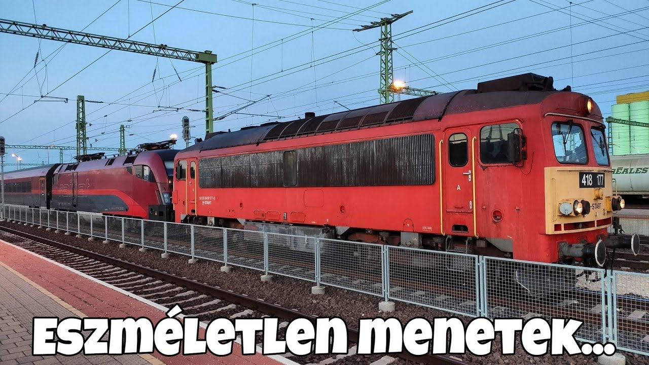 DUPLA RAILJET AMIT CSÖRGŐ HÚZ. METROPOL CSÖRGŐVEL... TERELT NEMZETKÖZIK AZ 5-ÖS VONALON.