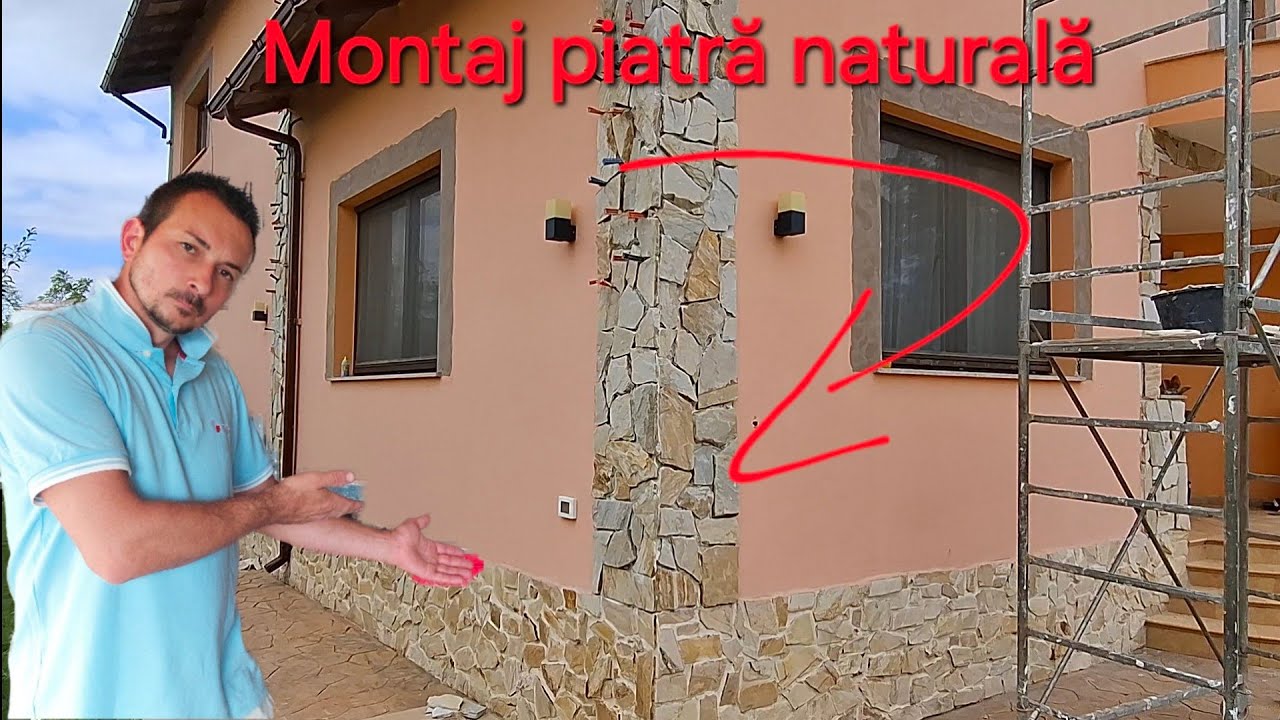 Cum se montează piatra naturală / totul de la A la Z 