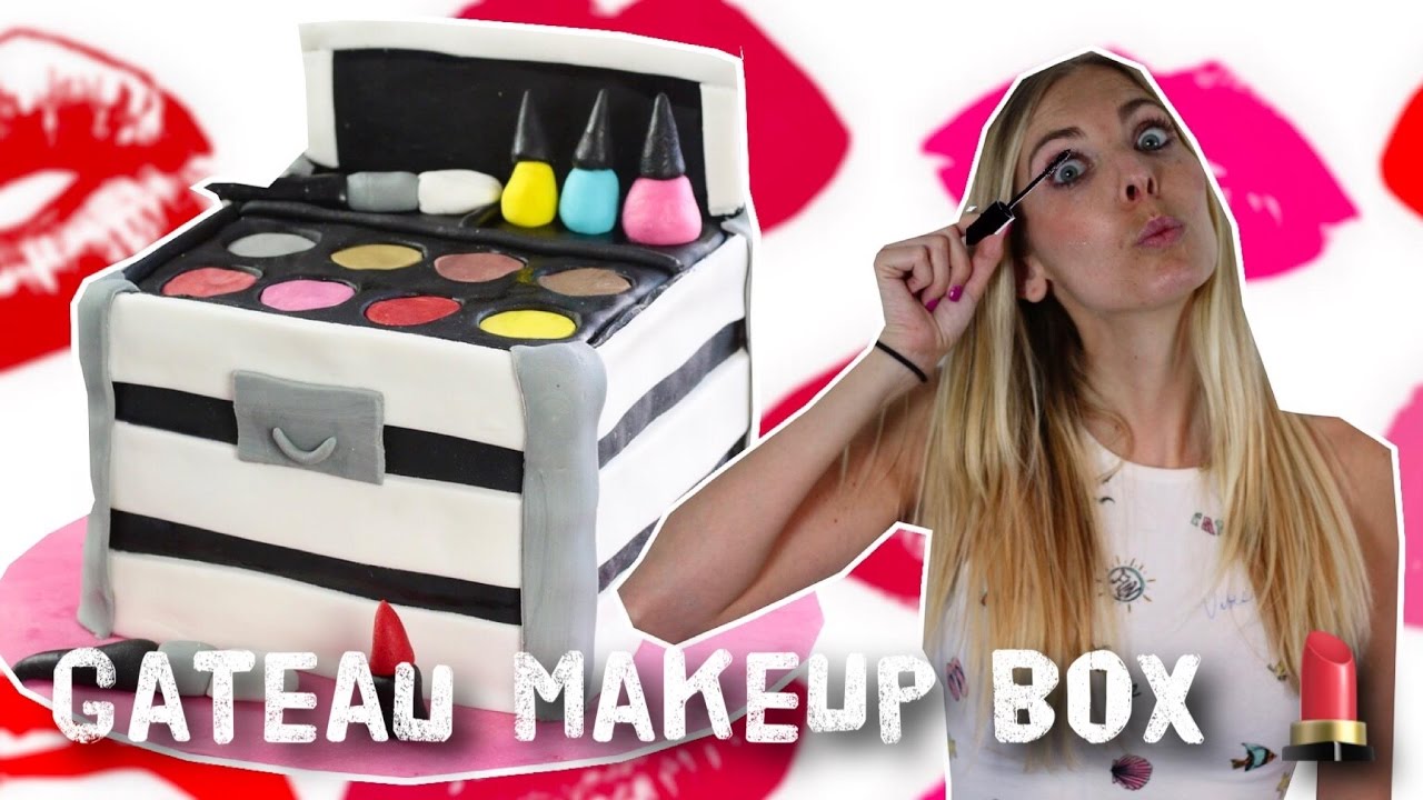 LE GATEAU PARFAIT MAKEUP BOX ! IDEAL POUR SE MAQUILLER ET MANGER | CAKE DESIGN