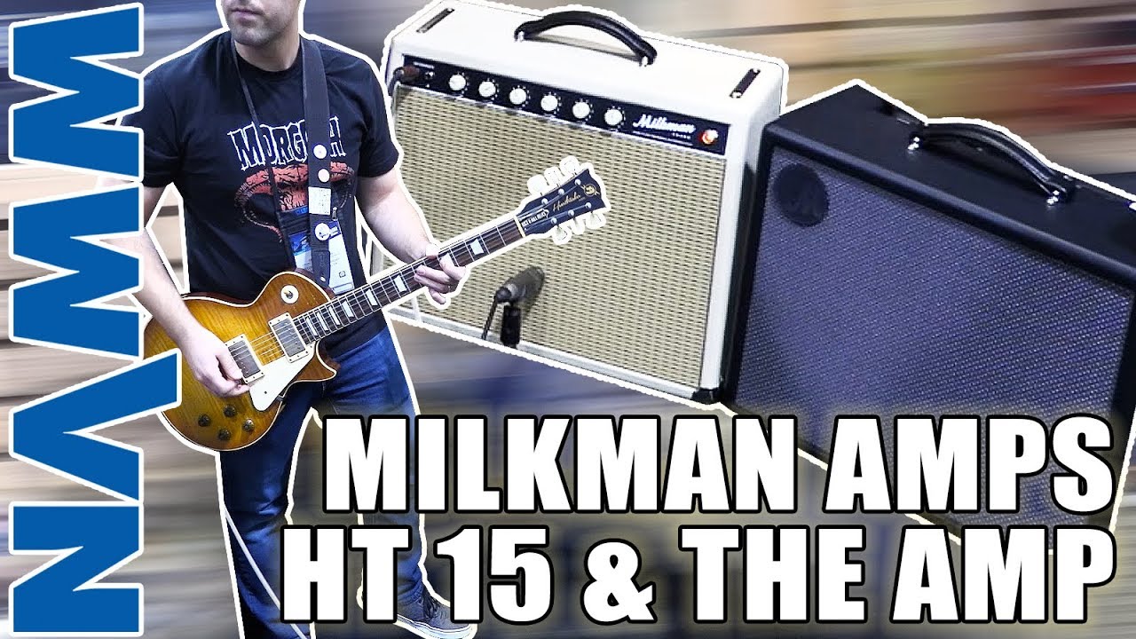 Winter NAMM 2019 | Milkman Amps F-Stop Reverb/Tremolo Pedal & HT15 Harmonic Tremolo Amplifier