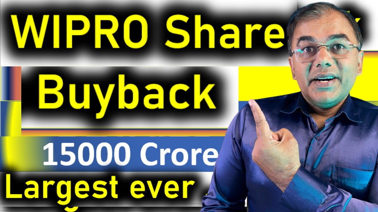 👉 Wipro Buyback | Company to buy back shares at ₹250 | Wipro Buyback News & Explained