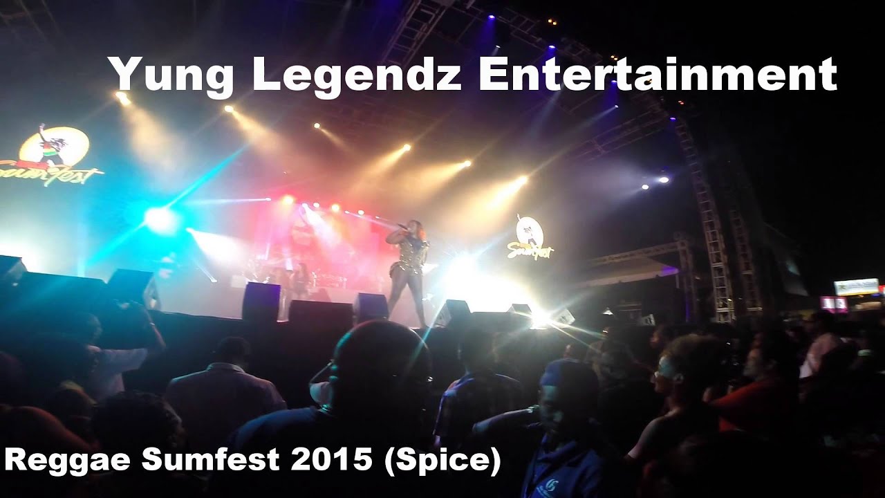 SPICE PERFORMING LIVE AT REGGAE SUMFEST 2015