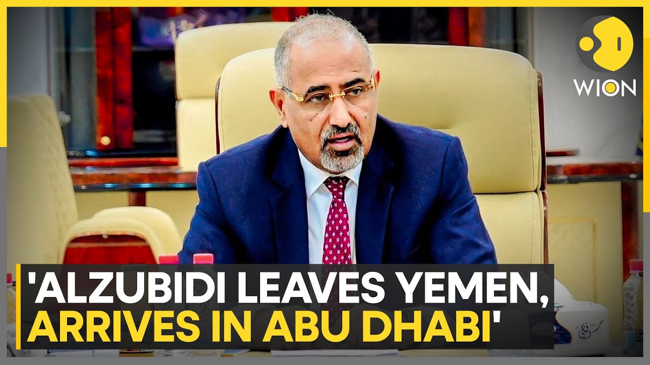 Yemen Crisis: Saudi-Led Coalition Says STC’s Alzubidi Fled to UAE | WION