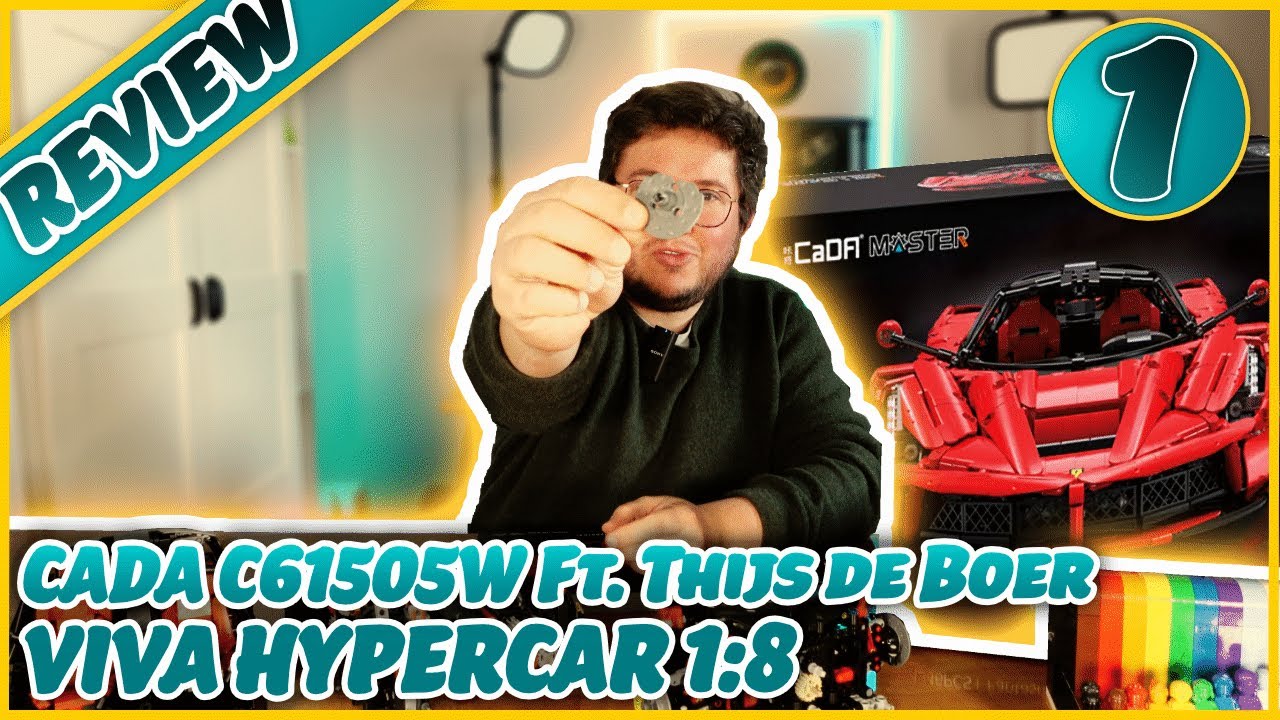 Bauabbruch dank Fehlguss? - CaDA C61505W Viva Hypercar (Teil 1)