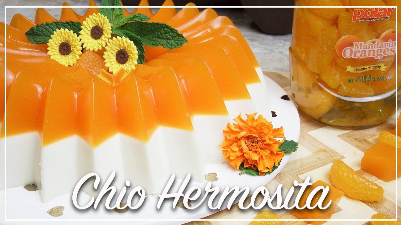 Gelatina de mandarina 🍊🍊🍊 refrescante👌🏼😋. Para regalar este día de las madres 👩‍👧‍👦👸🏻
