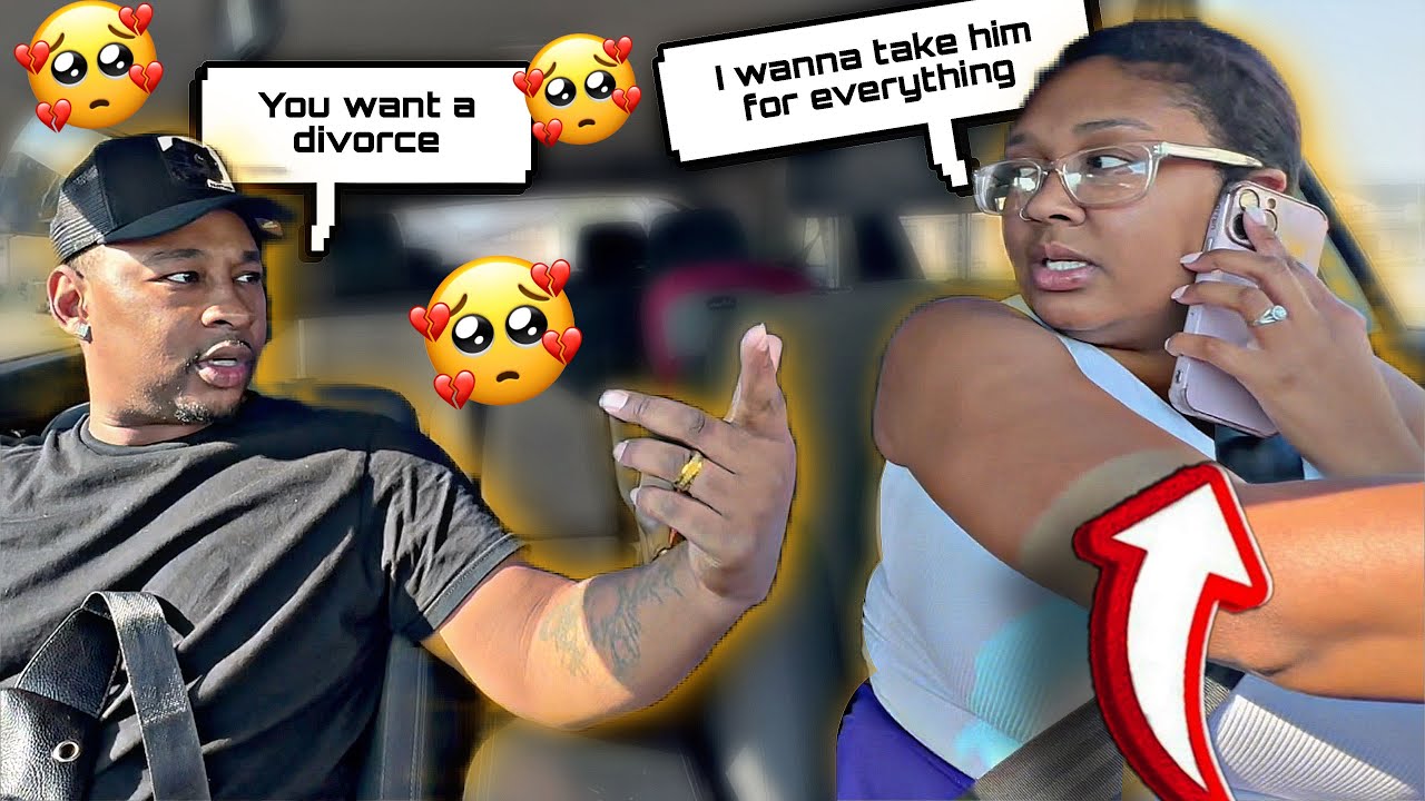 PLANNING OUR DIVORCE PRANK ON HUSBAND! *THIS WENT LEFT*
