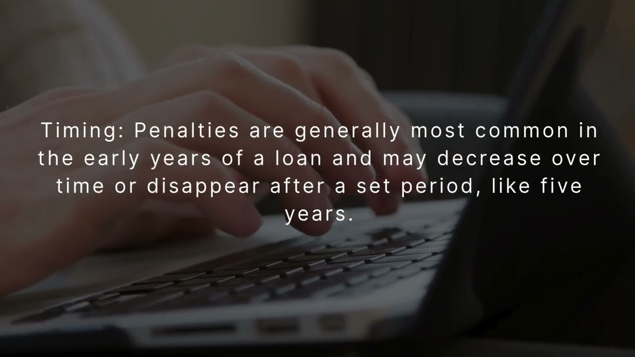 Prepayment Penalty - All Encompass Realty