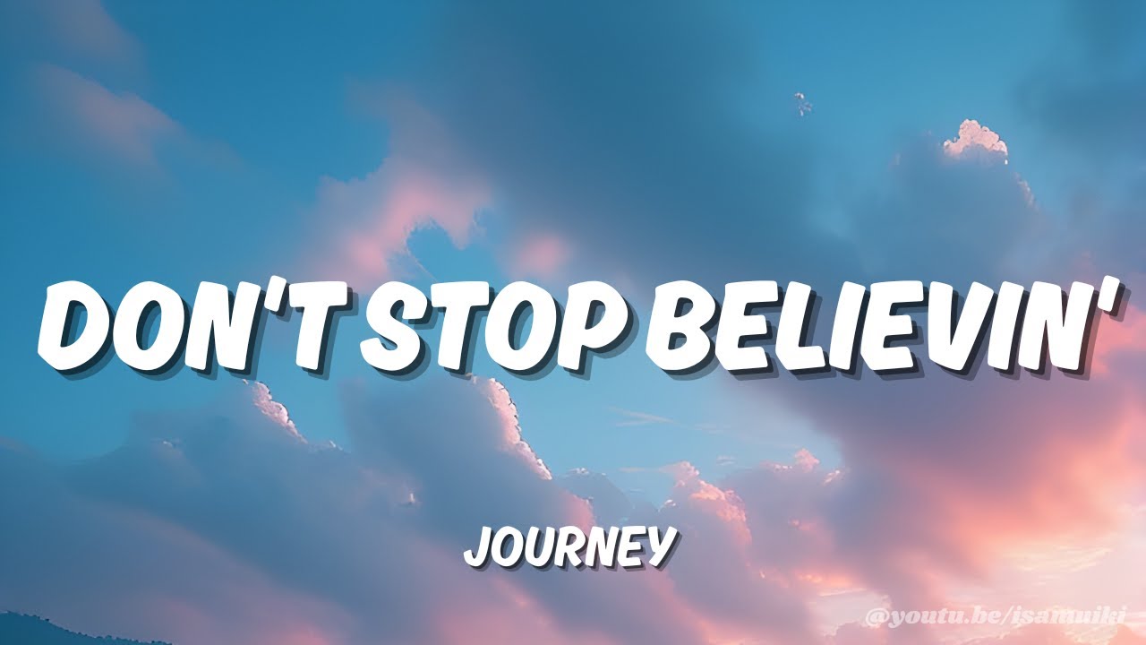Journey - Don't Stop Believin' (Lyrics) | Cover Piano by Isakuyoiki