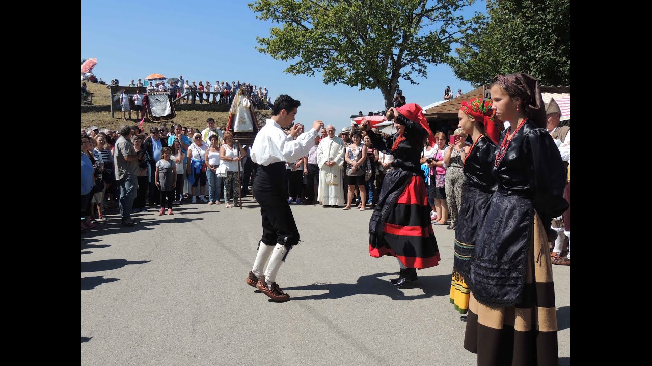 Día de Asturias en el santuario de la Virgen del Acebo, en Cangas del Narcea