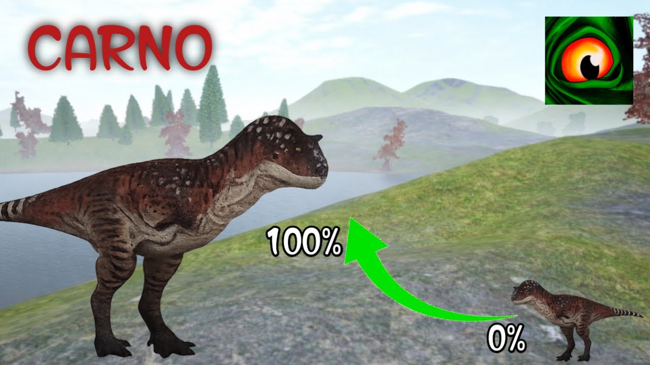 Carnotaurus|| 0% to 100% growth 📈