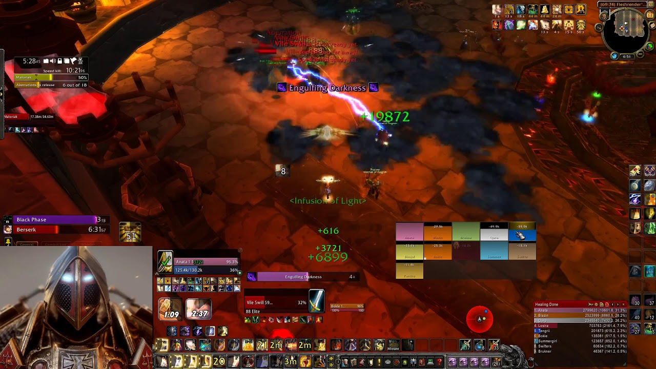 Maloriak Heroic [10 man] - Holy Paladin PoV