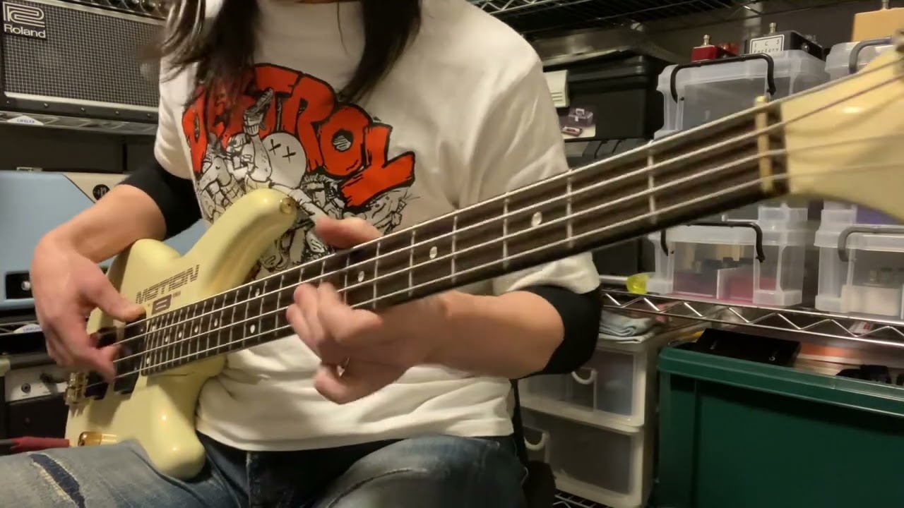 キャンディー / C-C-B BASS COVER 😄🎸 Candy CCB Coconut Boys 渡辺英樹 笠浩二 関口誠人 米川英之 田口智治 YAMAHA