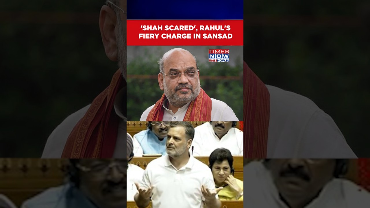 Rahul Gandhi Hits Out At Amit Shah, Says 'So Called Home Minister Of This Country Doesn't Have...'