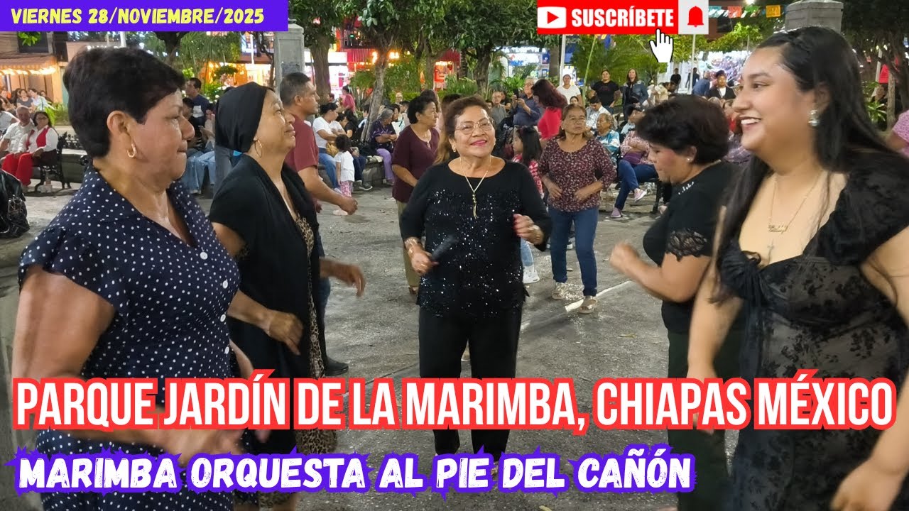 Al son de la Marimba, 28 de Noviembre del 2025, Parque Jardín de la Marimba, Tuxtla Gutiérrez, Chis