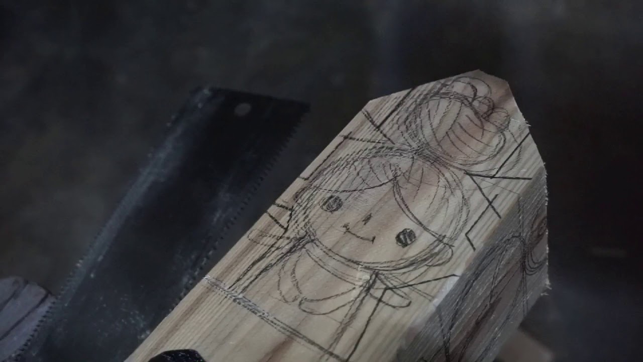 GlaughTv Art Vlog2 “แกะไม้ wood carving” part1