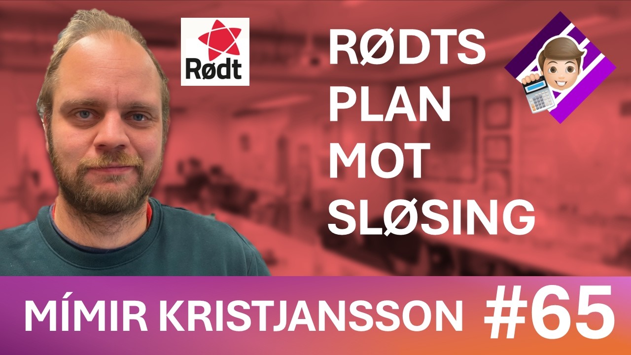 SLØSEPRAT Mímir Kristjansson - Rødts plan mot sløsing
