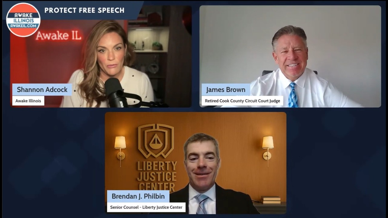 04/16/2026 | Awake Illinois on Free Speech Case: Liberty Justice Center & Judge Brown Interview