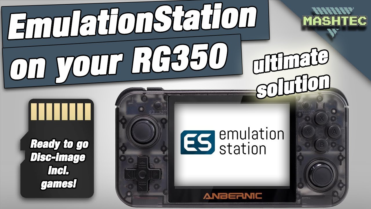 RG350/280V - How to install EmulationStation: Ready-to-go disk image (ultimate solution)