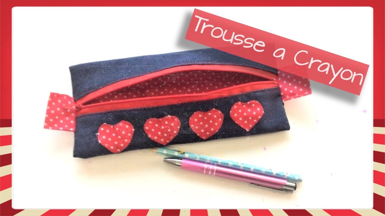 Couture Madalena Coudre une Petite Trousse à crayons