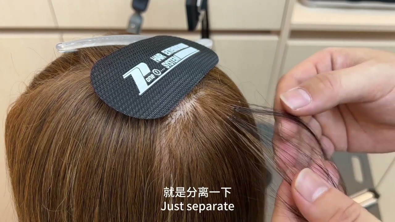 SUPER detailed tutorial and precautions for Combline hair extension #combline #hairextension