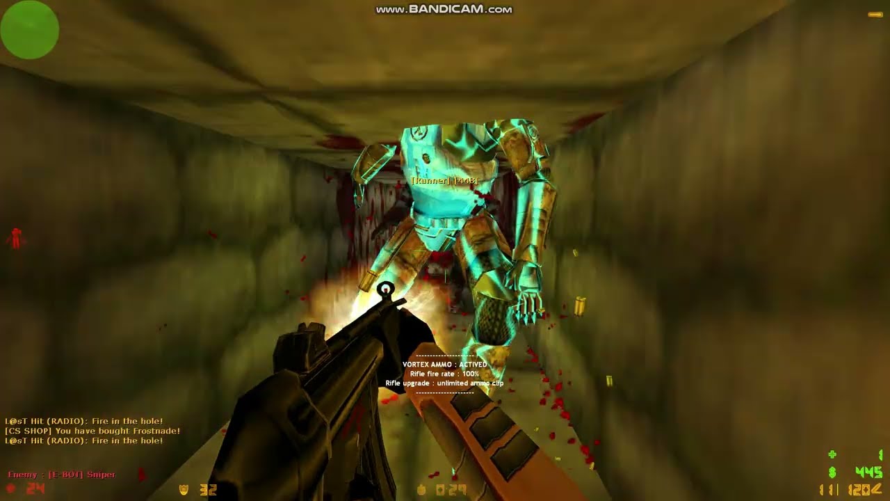Counter-Strike 1.6 zombie server online gameplay