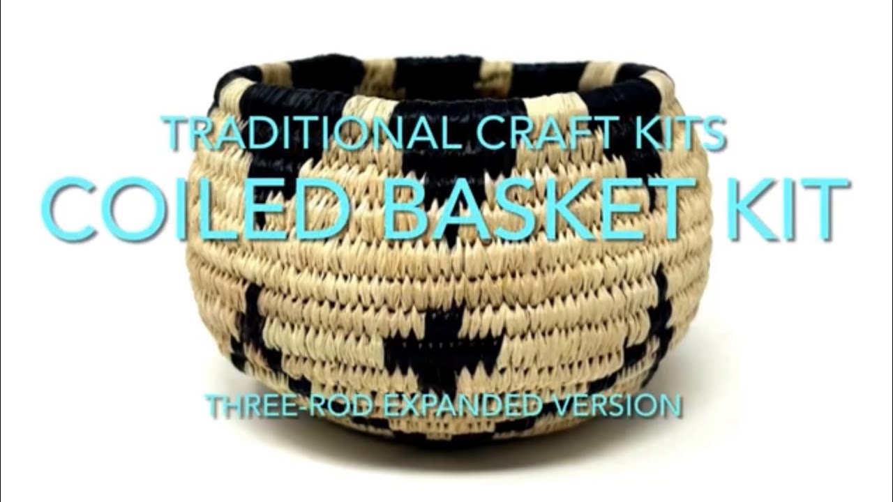Coiled Basket Kit- Three-Rod Expanded Version - Part 1