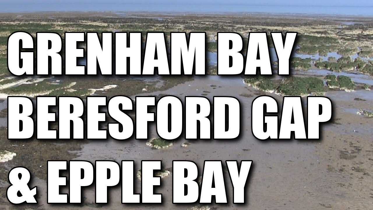 Grenham Bay, Beresford Bay & Epple Bay - shore fishing marks Kent, England
